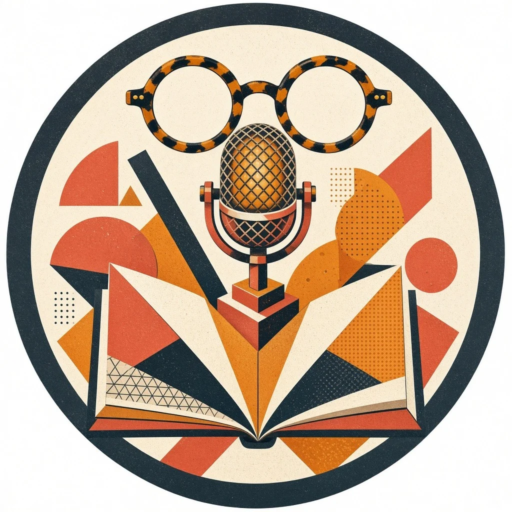 p26_r01 — Playful Constructivist Owl-Specs & Microphone Totem
